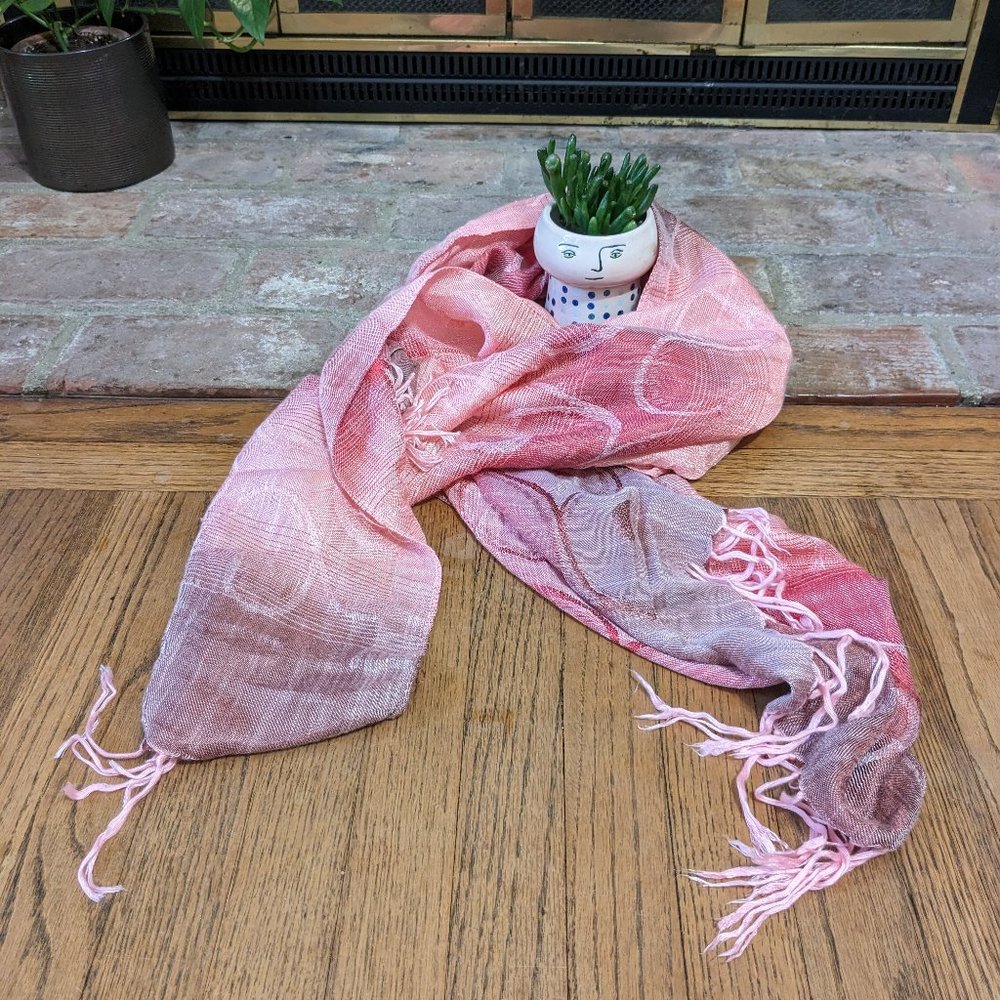Pink Pashmina Scarf